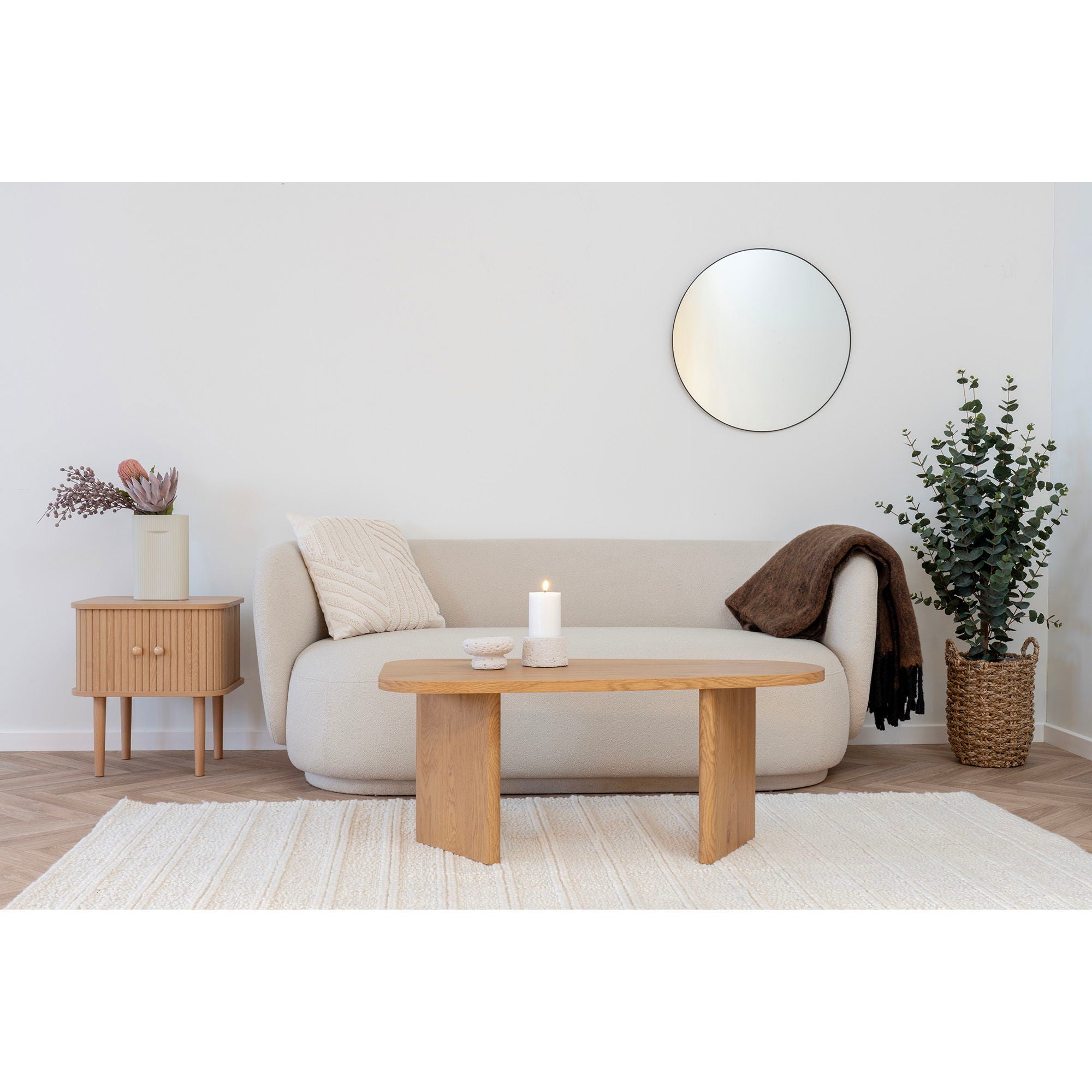Hue – Körbe aus Seegras, natur, Set aus 3
